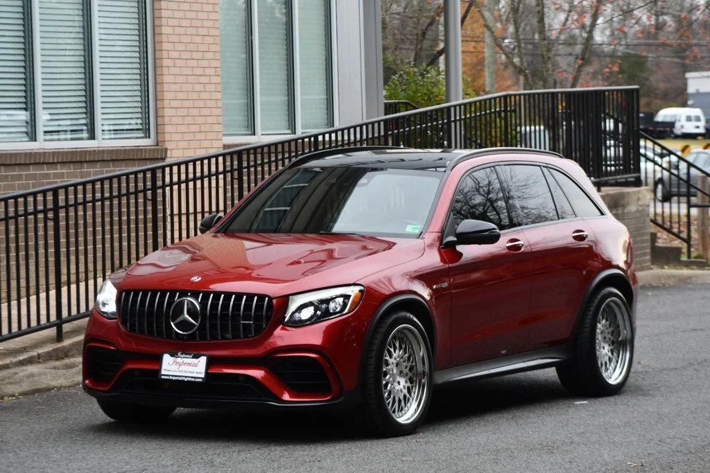 used 2019 Mercedes-Benz AMG GLC 63 car, priced at $40,995