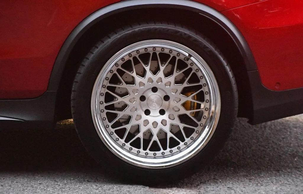 used 2019 Mercedes-Benz AMG GLC 63 car, priced at $40,995