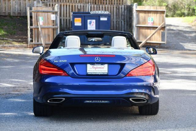 used 2017 Mercedes-Benz SL 450 car, priced at $35,995