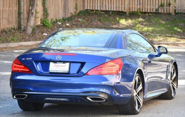 used 2017 Mercedes-Benz SL 450 car, priced at $35,995