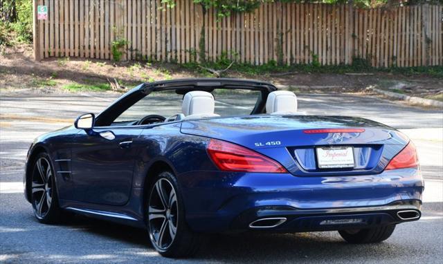 used 2017 Mercedes-Benz SL 450 car, priced at $35,995