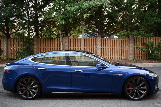 used 2015 Tesla Model S car, priced at $29,999