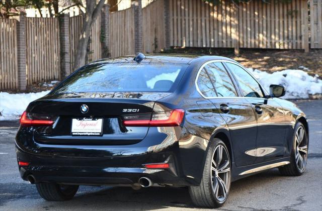 used 2021 BMW 330 car, priced at $26,995