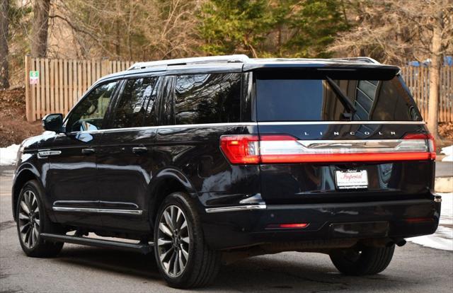 used 2021 Lincoln Navigator car, priced at $43,995