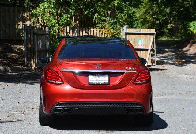 used 2017 Mercedes-Benz AMG C 63 car, priced at $34,995