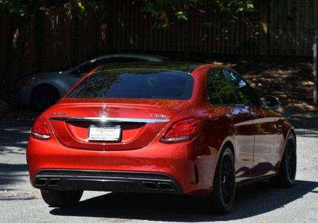 used 2017 Mercedes-Benz AMG C 63 car, priced at $34,995