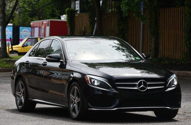 used 2015 Mercedes-Benz C-Class car, priced at $11,995