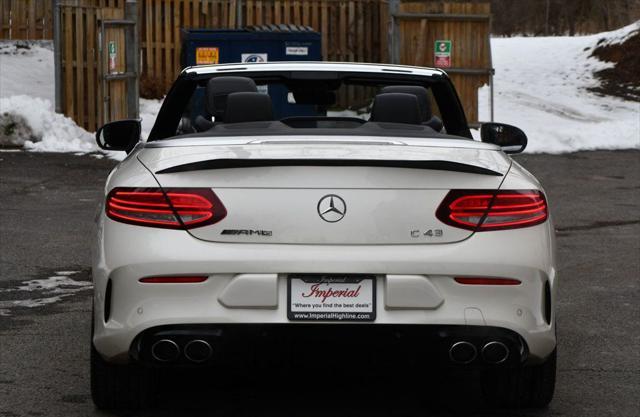 used 2019 Mercedes-Benz AMG C 43 car, priced at $37,995