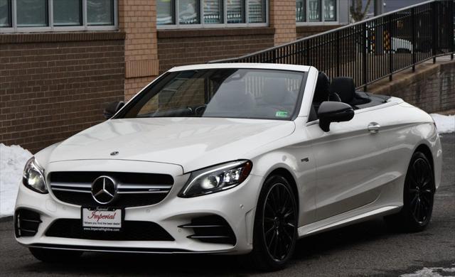 used 2019 Mercedes-Benz AMG C 43 car, priced at $37,995