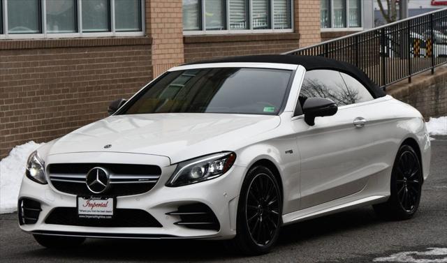 used 2019 Mercedes-Benz AMG C 43 car, priced at $37,995