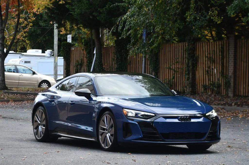 used 2022 Audi e-tron GT car, priced at $42,995