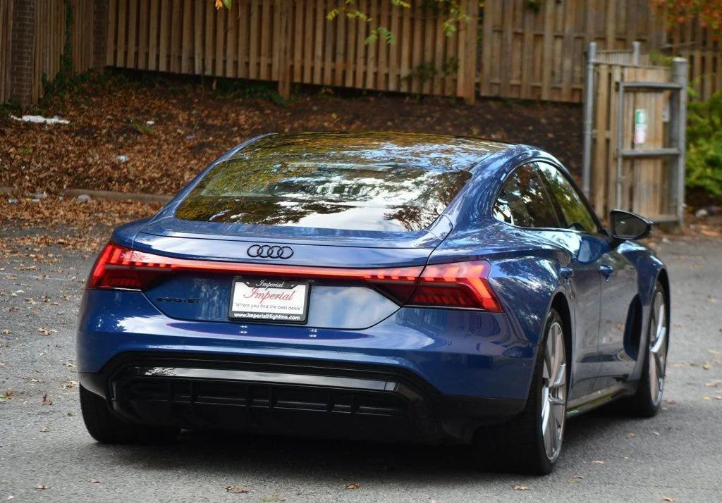 used 2022 Audi e-tron GT car, priced at $42,995