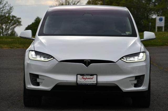 used 2018 Tesla Model X car, priced at $34,995