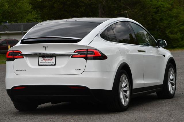 used 2018 Tesla Model X car, priced at $34,995