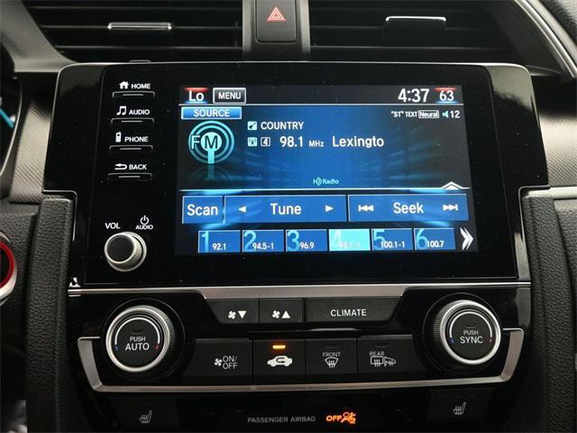 used 2019 Honda Civic car, priced at $20,825