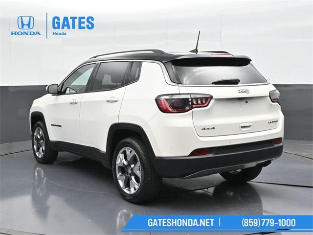 used 2021 Jeep Compass car, priced at $22,192