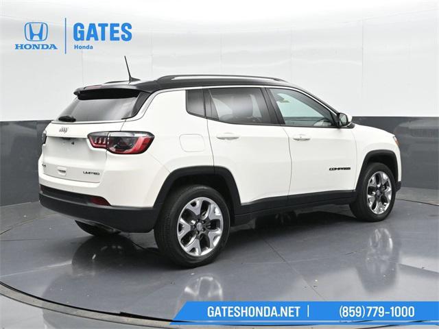 used 2021 Jeep Compass car, priced at $22,192