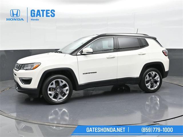 used 2021 Jeep Compass car, priced at $22,192