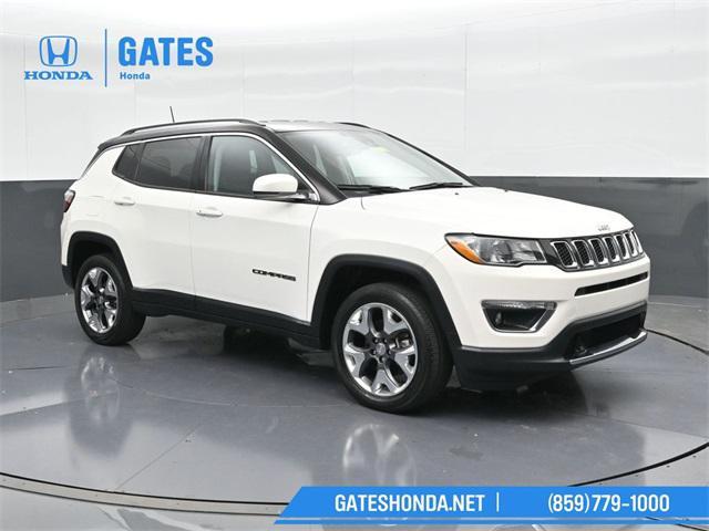 used 2021 Jeep Compass car, priced at $22,192