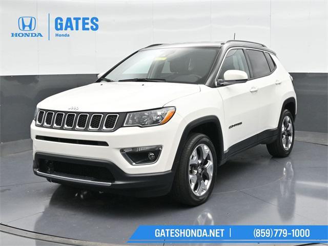 used 2021 Jeep Compass car, priced at $22,192