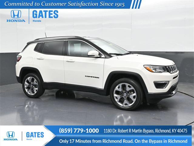 used 2021 Jeep Compass car, priced at $22,192