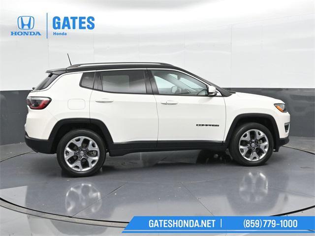 used 2021 Jeep Compass car, priced at $22,192