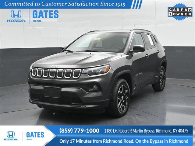 used 2022 Jeep Compass car, priced at $20,990