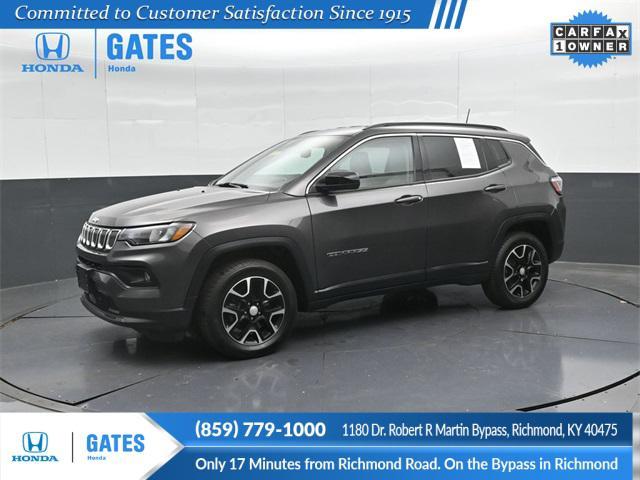 used 2022 Jeep Compass car, priced at $20,990