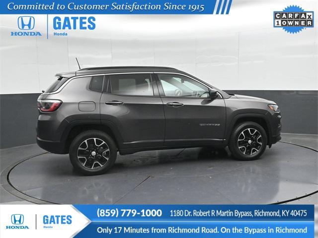 used 2022 Jeep Compass car, priced at $20,990