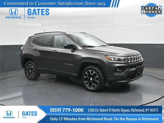 used 2022 Jeep Compass car, priced at $20,990