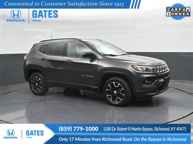used 2022 Jeep Compass car, priced at $20,990