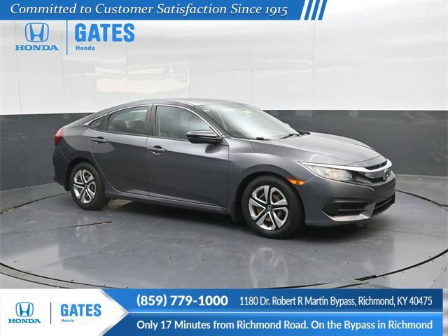 used 2018 Honda Civic car, priced at $15,280