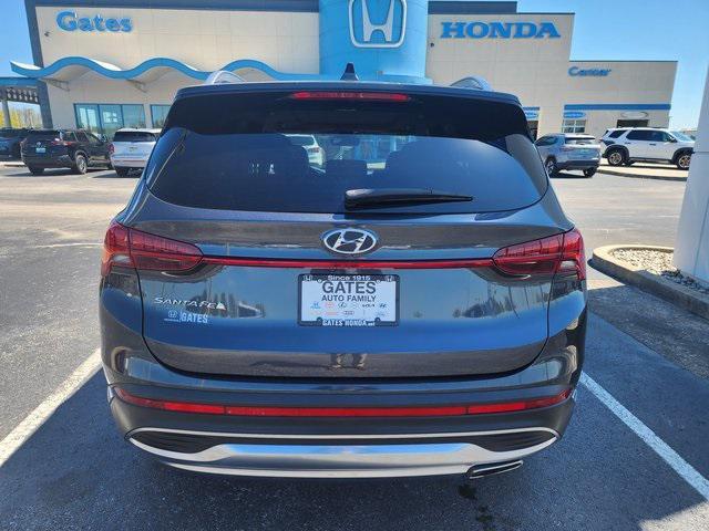 used 2021 Hyundai Santa Fe car, priced at $24,662