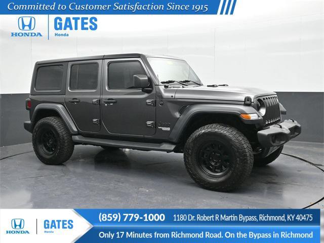 used 2018 Jeep Wrangler Unlimited car, priced at $20,081