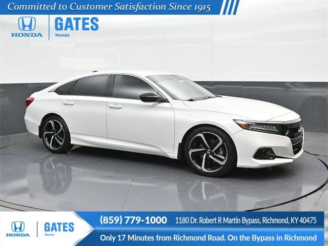 used 2021 Honda Accord car, priced at $24,297