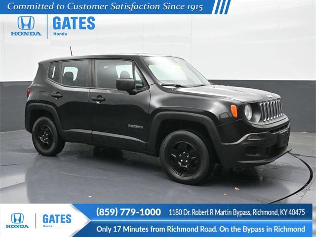 used 2018 Jeep Renegade car, priced at $14,029