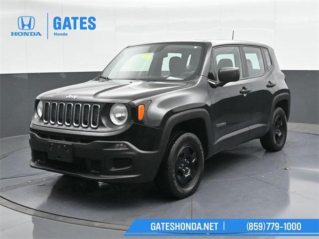 used 2018 Jeep Renegade car, priced at $14,029