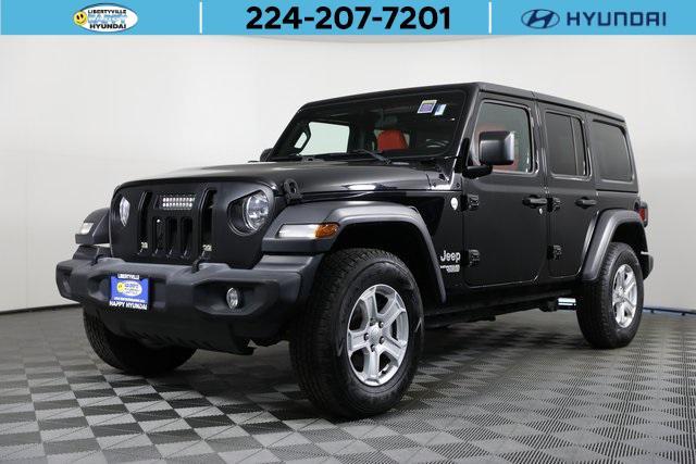 used 2018 Jeep Wrangler Unlimited car, priced at $23,835