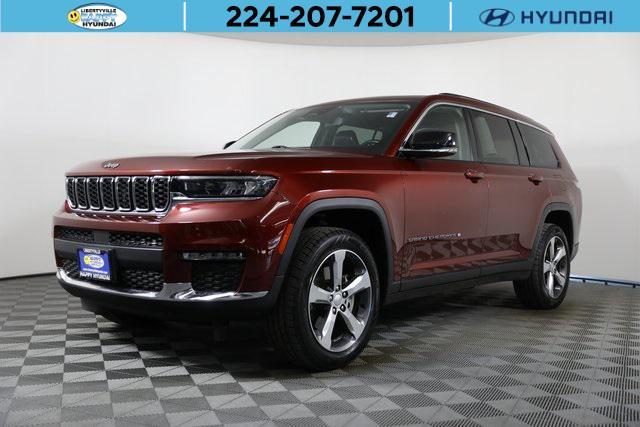 used 2021 Jeep Grand Cherokee L car, priced at $25,991