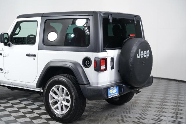 used 2023 Jeep Wrangler car, priced at $28,451