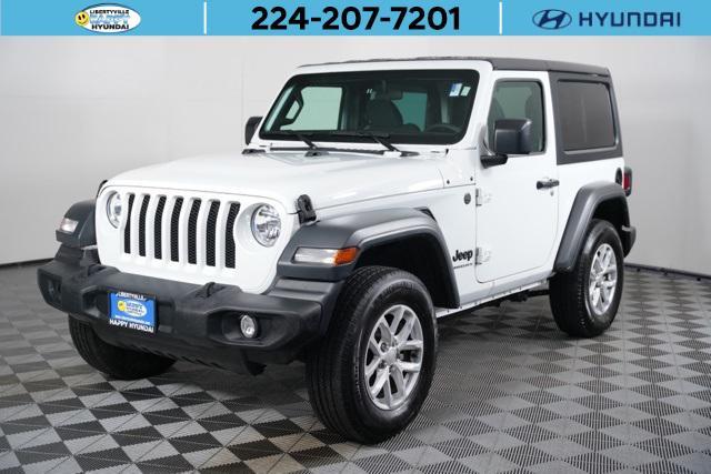 used 2023 Jeep Wrangler car, priced at $28,451