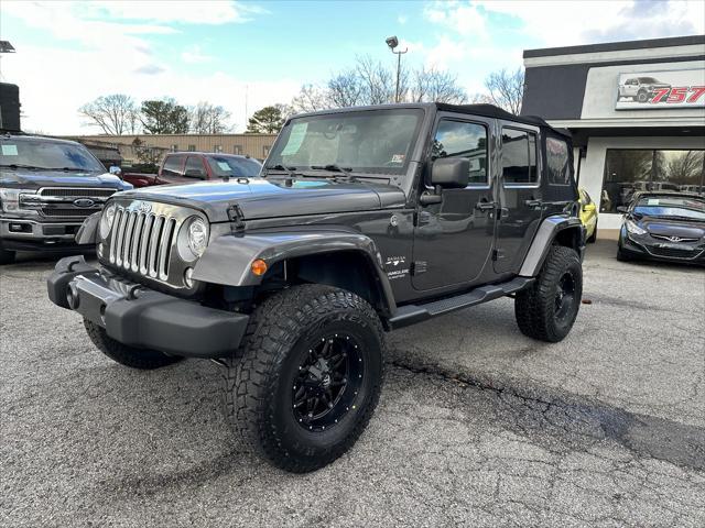 used 2017 Jeep Wrangler Unlimited car, priced at $29,800