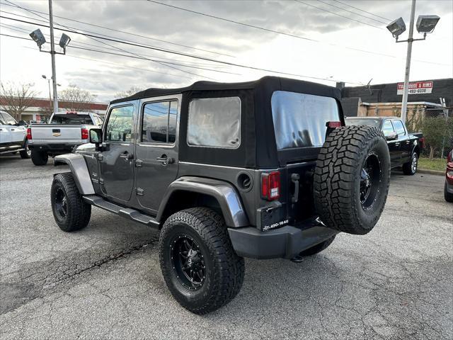 used 2017 Jeep Wrangler Unlimited car, priced at $29,800