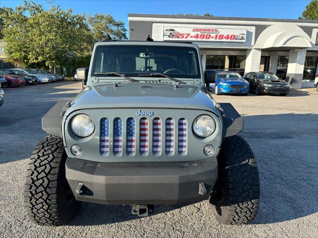 used 2015 Jeep Wrangler car, priced at $13,800