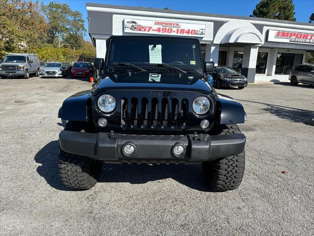 used 2016 Jeep Wrangler Unlimited car, priced at $26,800