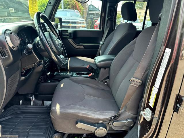 used 2013 Jeep Wrangler Unlimited car, priced at $16,800