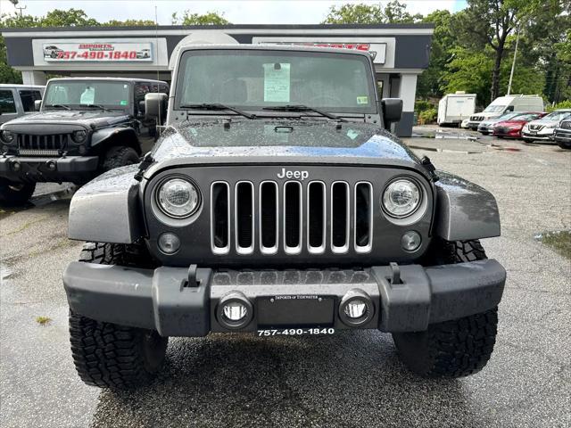 used 2017 Jeep Wrangler Unlimited car, priced at $26,800