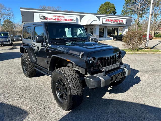 used 2015 Jeep Wrangler car, priced at $16,800