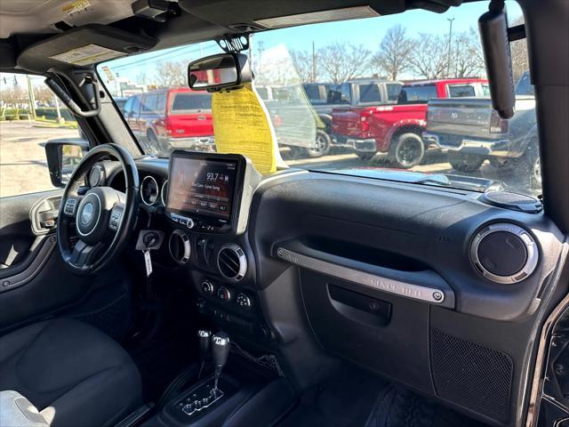 used 2015 Jeep Wrangler car, priced at $16,800