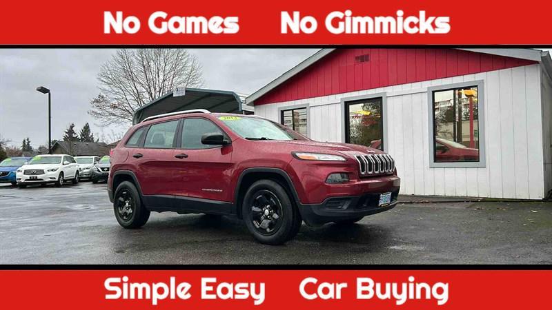 used 2014 Jeep Cherokee car, priced at $10,995